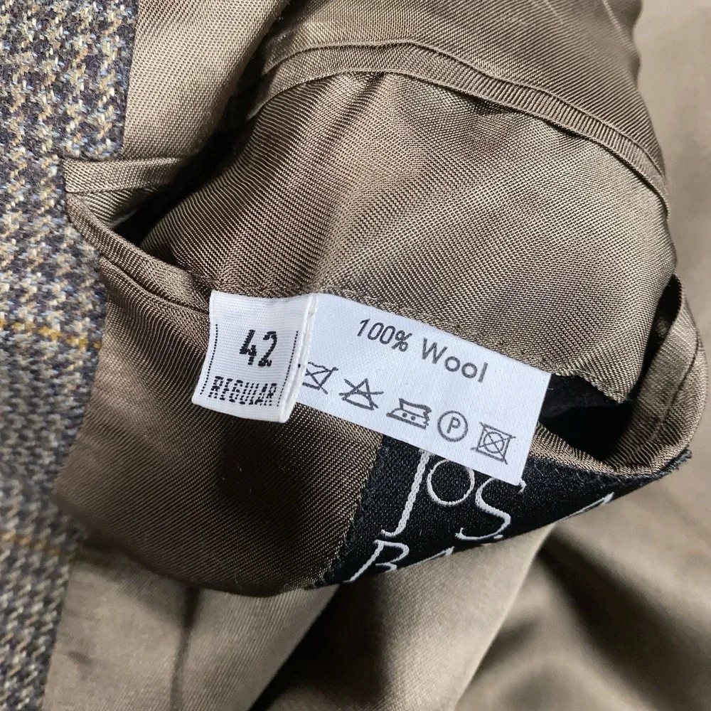 Jos. A Bank 3-Button Blazer Sport Coat Wool 42R 44
